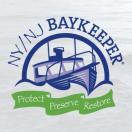 Logo-name of organization with image of blue boat in the ocean and green ribbon with text, "Protect, Preserve, Restore."