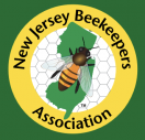 NJBA Logo (bee on green state map of NJ surrounded by honeycombs and encircled in yellow)
