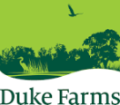 Duke Farms logo of grasses, trees and birds