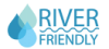 logo with drops and word River Friendly